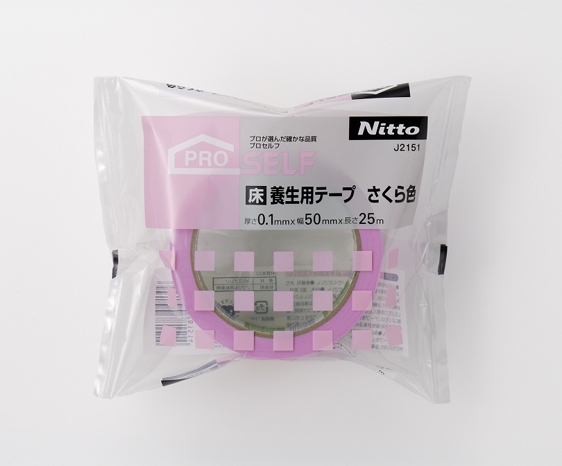 床養生用テープさくら色 | 製品情報 | 株式会社ニトムズ