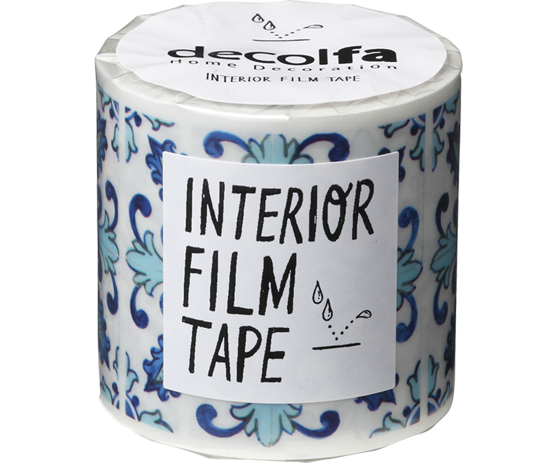 Decolfa インテリア フィルムテープ50mm タイル ブルーb 製品情報 株式会社ニトムズ Decolfa インテリア フィルムテープ50mm タイル ブルーb 製品情報 株式会社ニトムズ