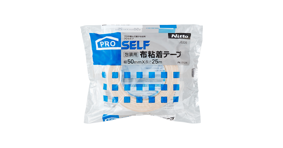 MBTテープ　52枚 布粘着テープPK27-2 | 製品情報 | 株式会社ニトムズ