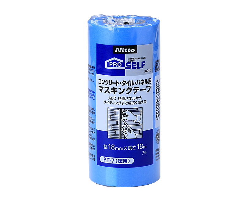 J8040 コンクリート・タイル・パネル用マスキングテープ PT-7