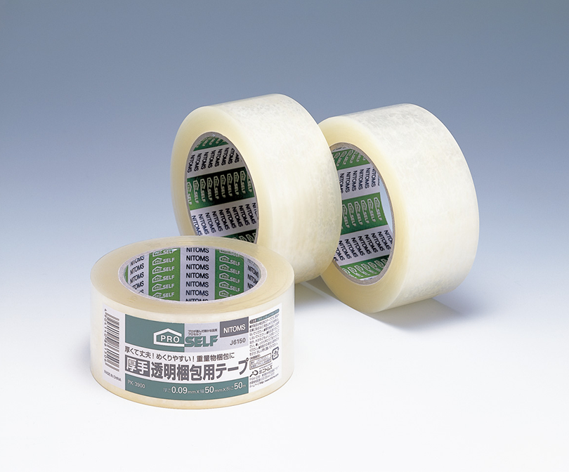 厚手透明梱包用テープPK-3900 | 製品情報 | 株式会社ニトムズ