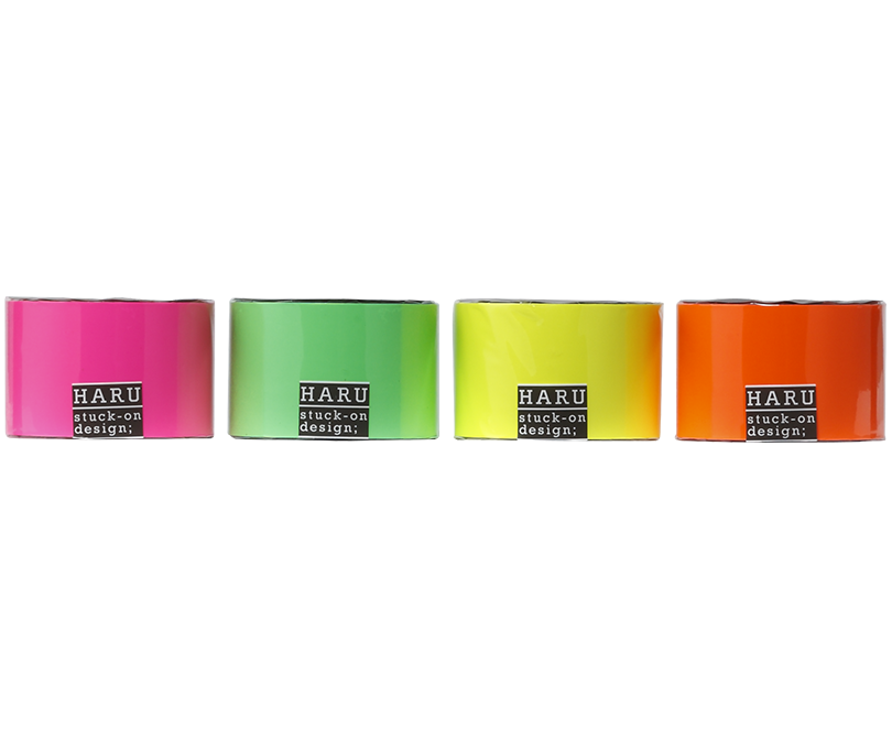 HARU stuck-on design; neon candies PET tape 50