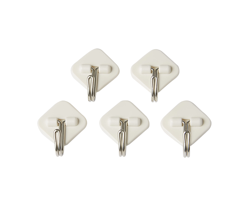 Adhesive Hooks, 5 Pieces (400 g)