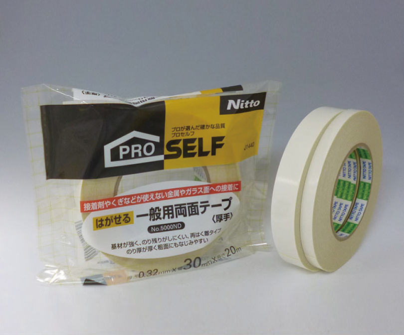 Thick, Removable DoubleSided Adhesive Tape NO. 5000ND Product Information Nitoms, Inc.