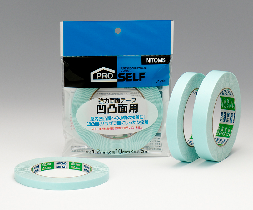 VOC-Reduced Strong Double-Sided Adhesive Tape for Rough Surfaces
