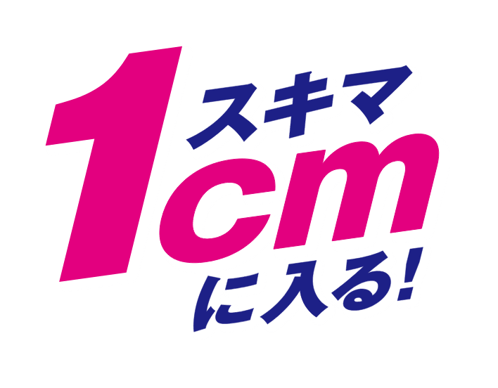 スキマ1cmに入る！
